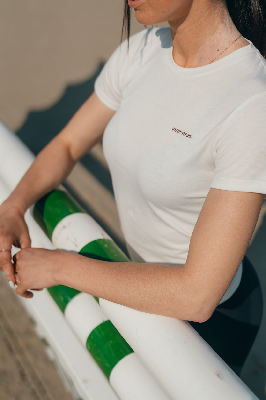 Women's Crewneck T-Shirt - VEL DE REIS EQUESTRIAN
